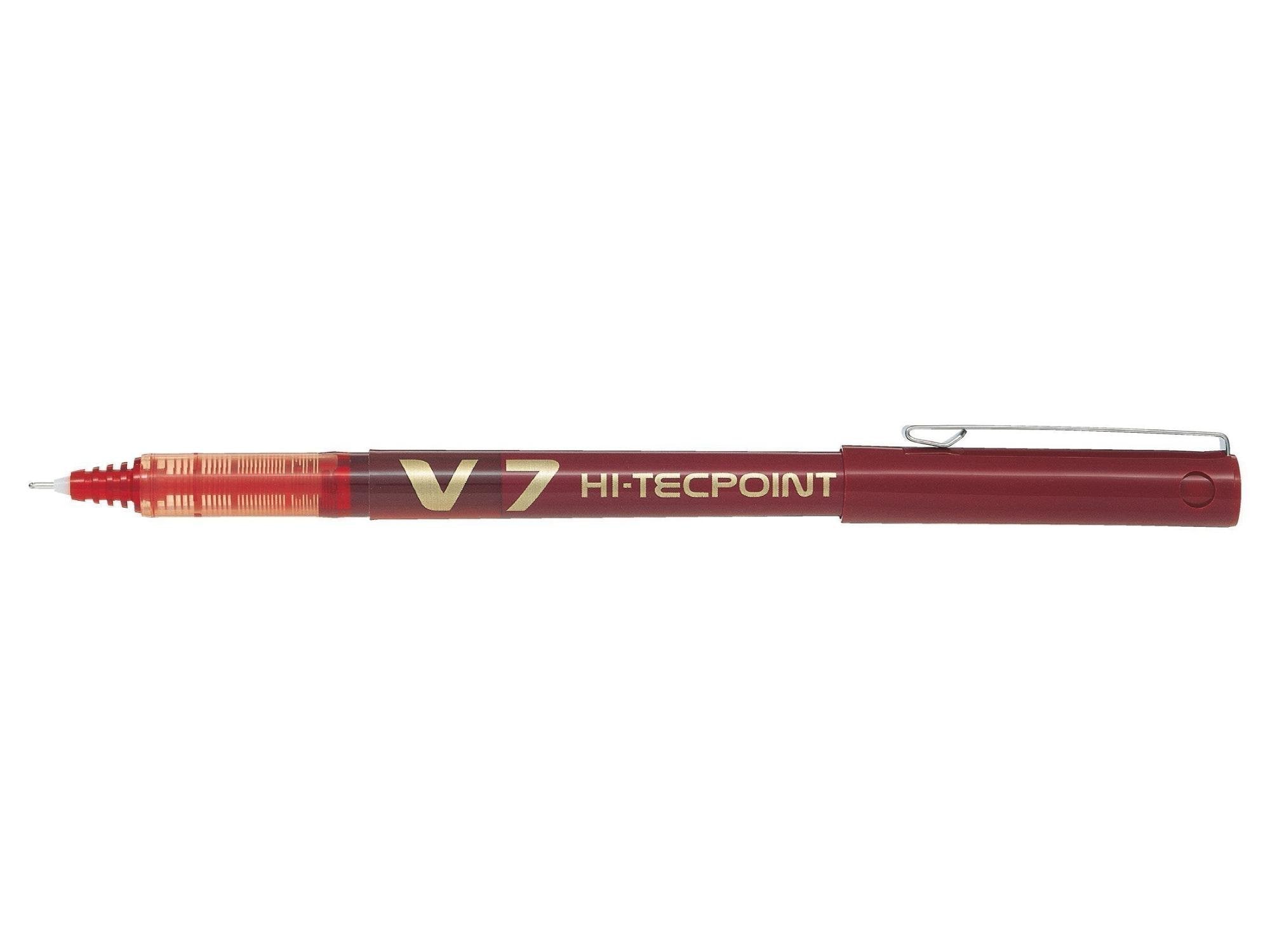 PENNA ROLLER PILOT HI-TECPOINT V7 ROSSO