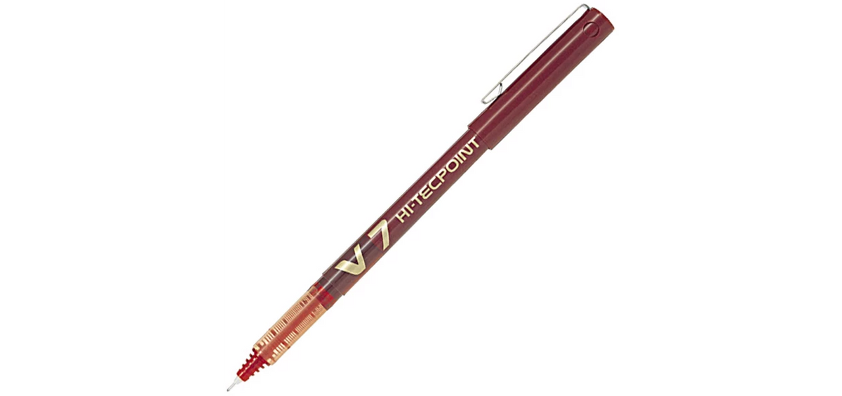 PENNA ROLLER PILOT HI-TECPOINT V7 ROSSO