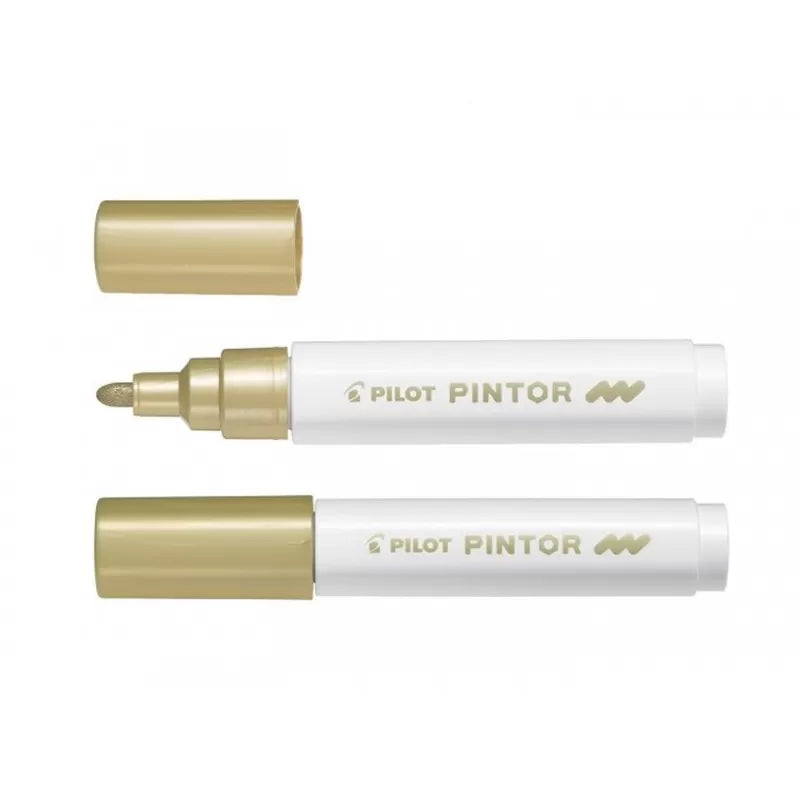 MARKER PILOT PINTOR METAL M ORO