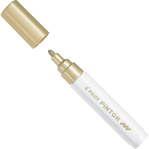 MARKER PILOT PINTOR METAL M ORO