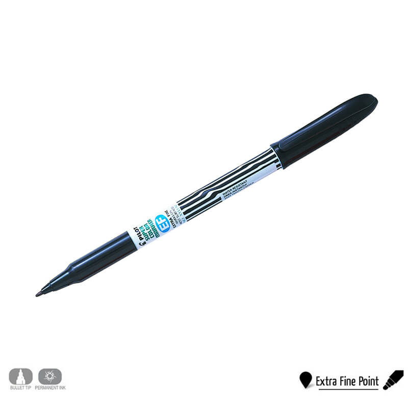 MARKER PILOT SCA-EF P.TONDA  NERO Immagine secondaria del prodotto