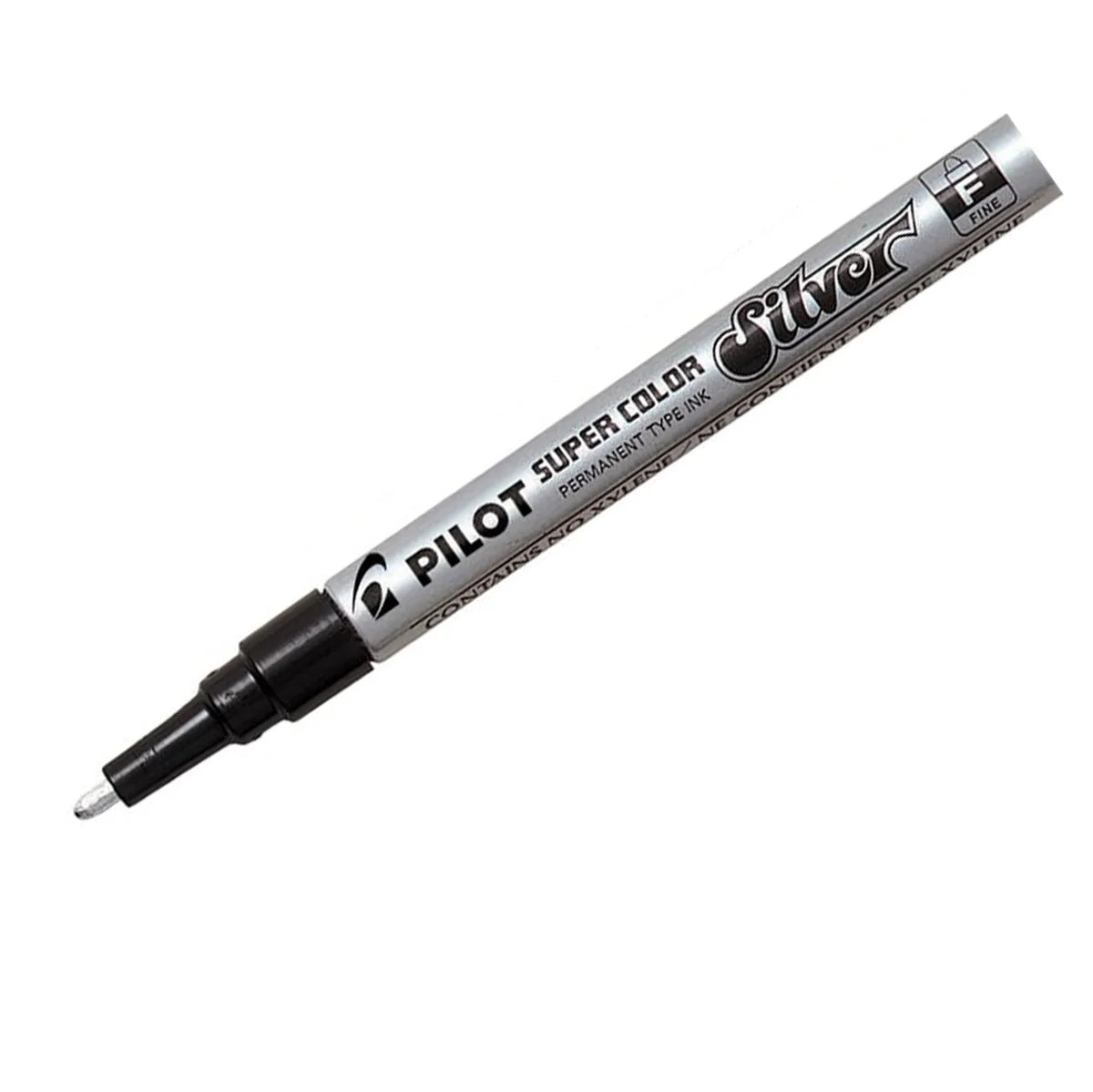 MARKER PILOT VERNICE P.FINE  ARGENTO