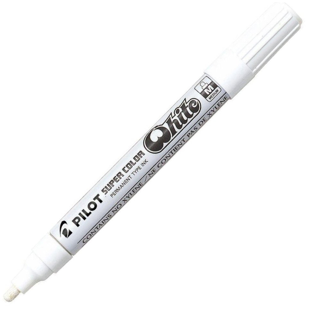 MARKER PILOT VERNICE SUPER COLOR M WHITE Immagine secondaria del prodotto