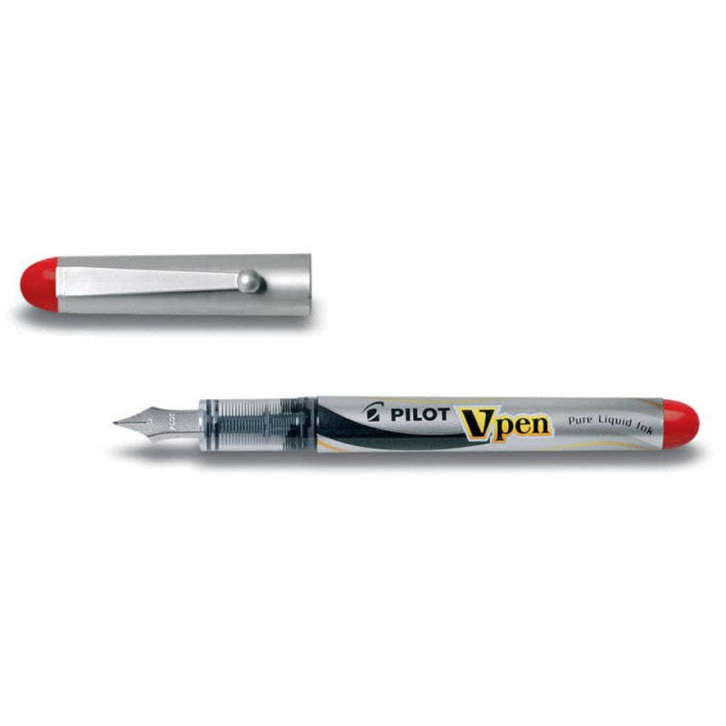 PENNA STILOGRAFICA PILOT V-PEN M ROSSO