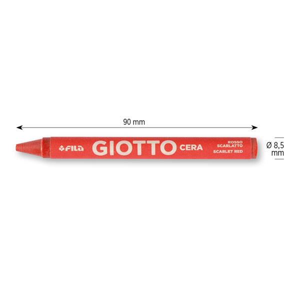 PASTELLI CERA GIOTTO 12 COLORI