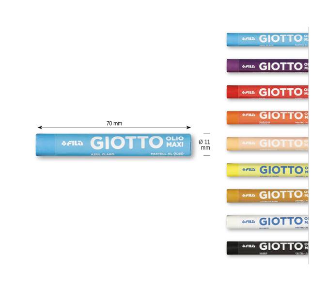 PASTELLI OLIO GIOTTO 24 COLORI