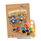 ALBUM DA COLORARE + TAVOLOZZA ECOLOGICA