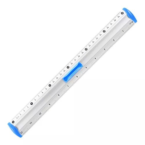 RIGHELLO ALLUMINIO MEASURE CLIP CM.30 Immagine secondaria del prodotto