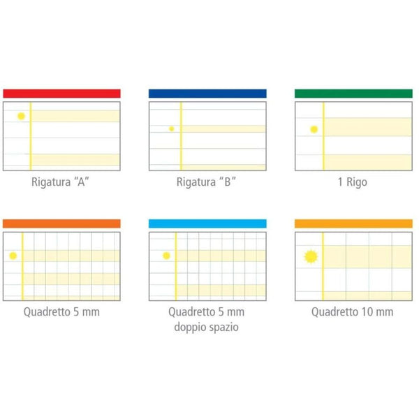 QUADERNO MAXI DIDATTICO GR. 100 RIGATURA RIGO