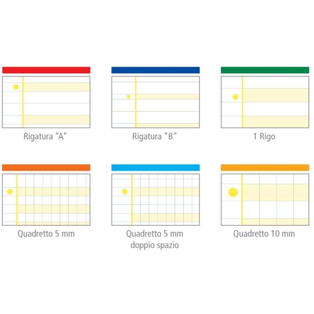 QUADERNO MAXI DIDATTICO GR. 100 RIGATURA MM.10