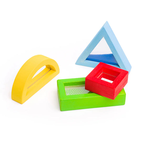 Forme Sensoriali Arcobaleno - 16 Pezzi