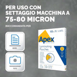 POUCHES A3 80 MICRON FG.100