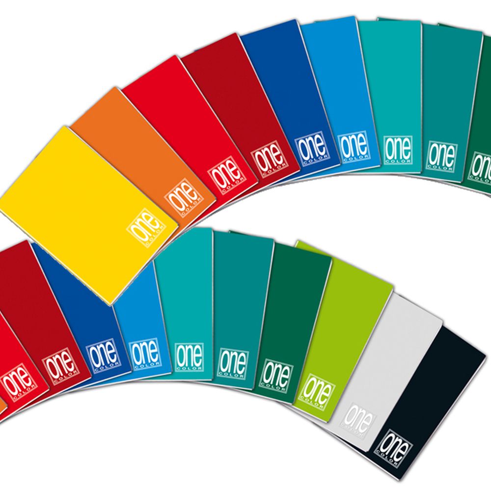 QUADERNO A5 ONECOLOR RIGO CON MARGINE