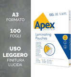 POUCHES A3 80 MICRON FG.100