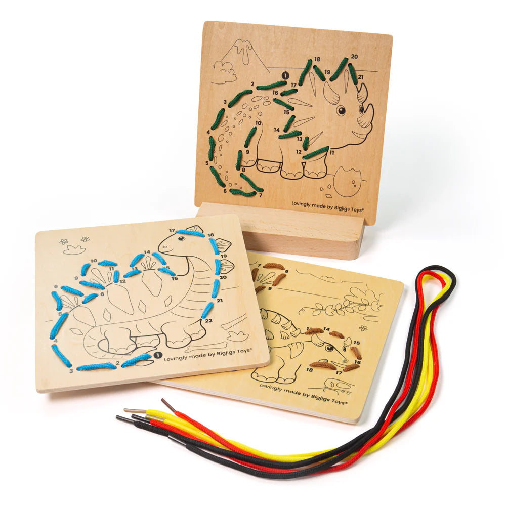 ALLACCIATURE NUMERICHE SET PZ. 3 - DINOSAURI