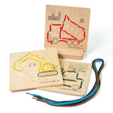 ALLACCIATURE NUMERICHE SET PZ. 3 - MEZZI DI TRASPORTO