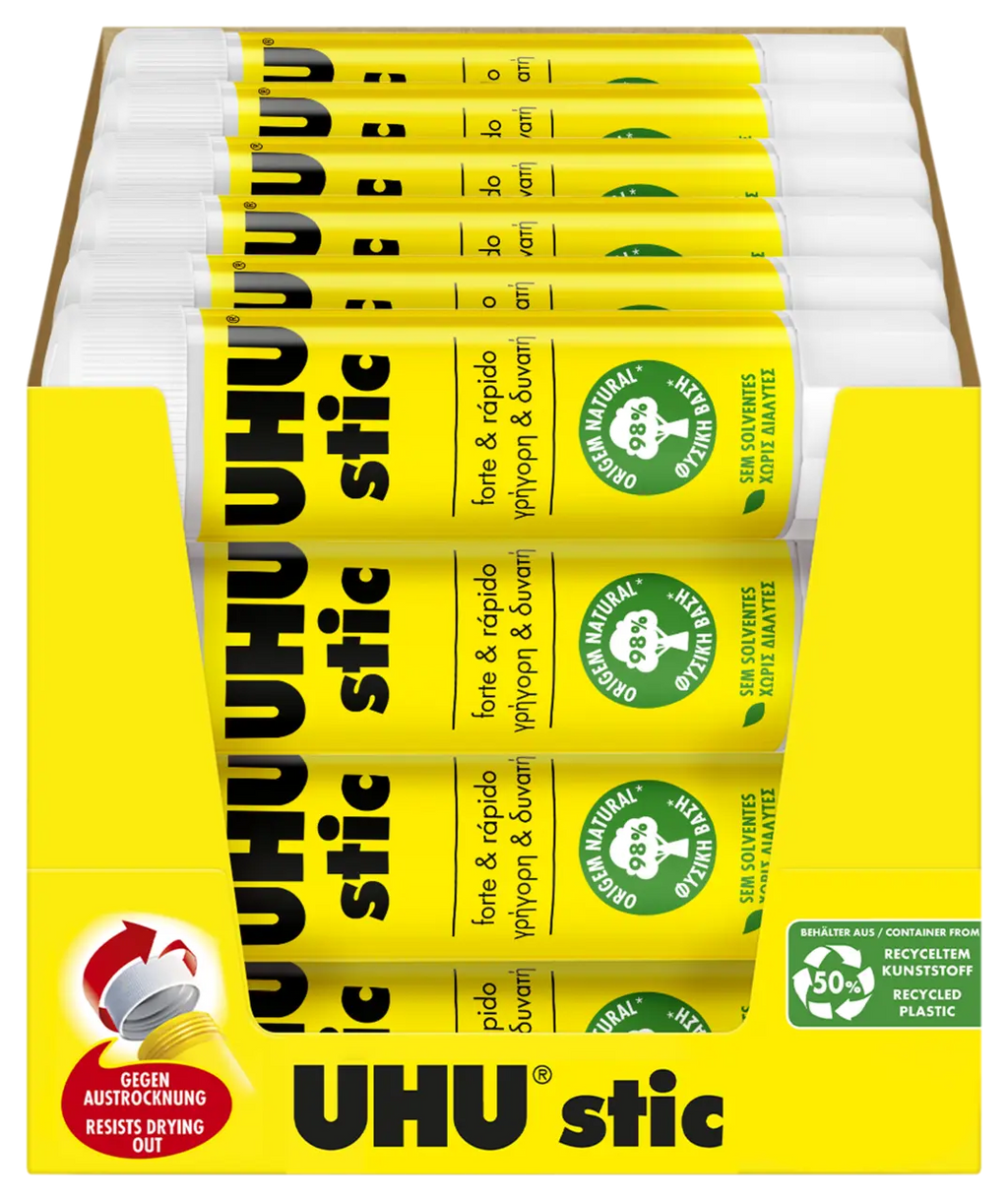 COLLA STICK UHU GR. 8,2 PZ.24