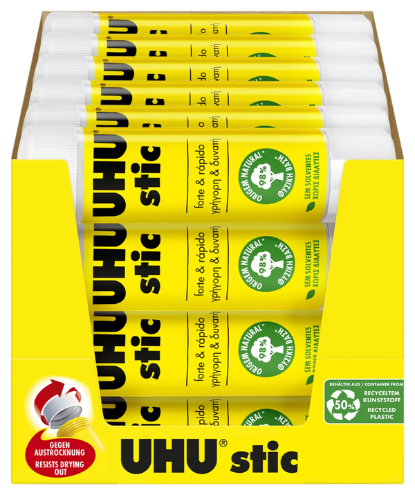 COLLA STICK UHU GR. 8,2 PZ.24