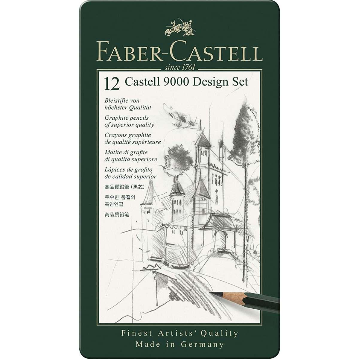 LAPIS FABER CASTEL 9000 DESIGN SET/12