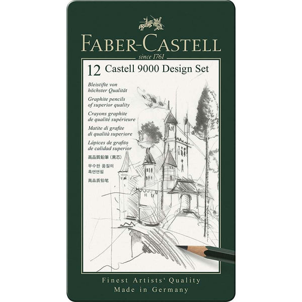 LAPIS FABER CASTEL 9000 DESIGN SET/12