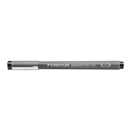 PENNA FINELINER STAEDTLER PIGMENT LINER 0.6MM NERO