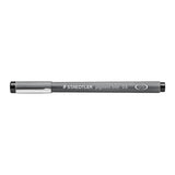 PENNA FINELINER STAEDTLER PIGMENT LINER 0.6MM NERO