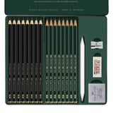 SET LAPIS GRAPHITE MATT & CASTELL 9000