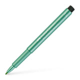 PENNA PITT ARTIST METALLIC FABER CASTELL 1.5MM VERDE