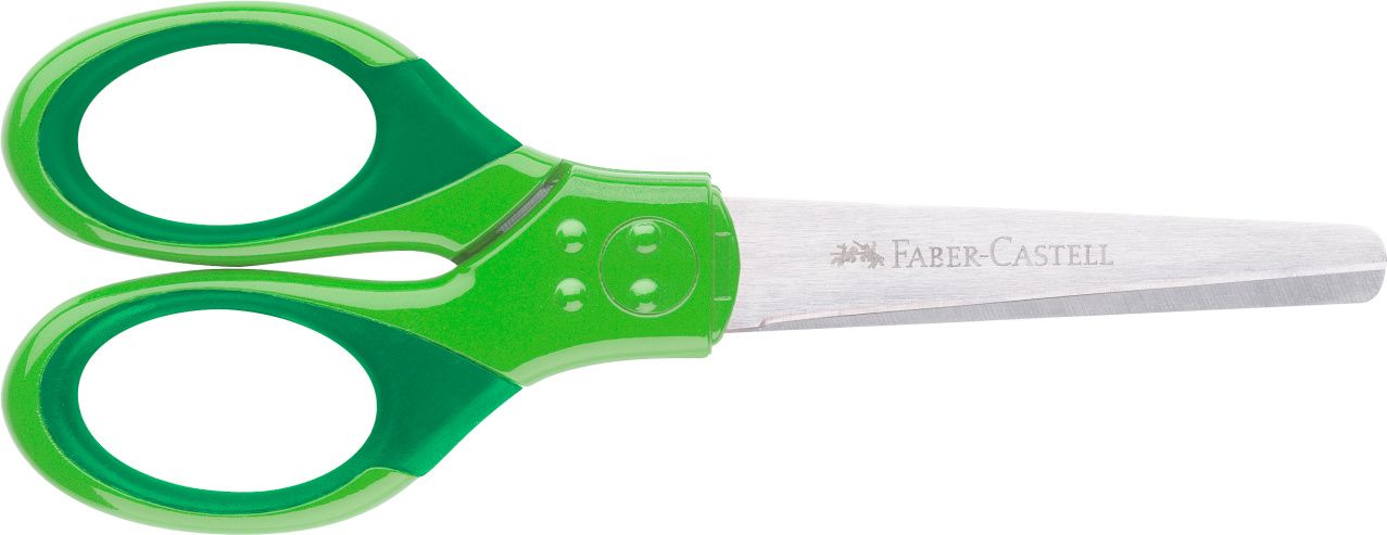 FORBICE SCUOLA FABER CASTELL VERDE