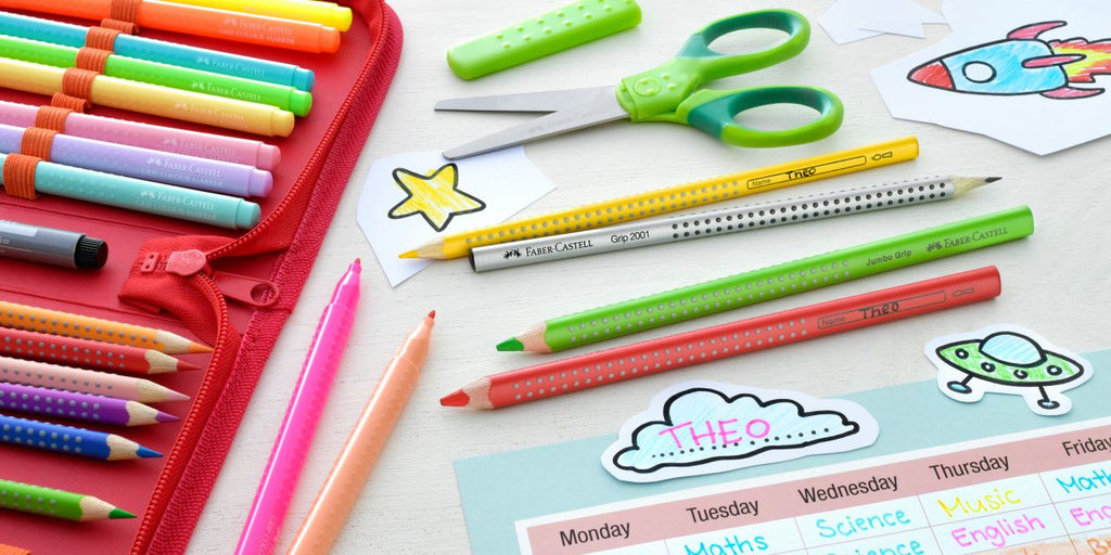 FORBICE SCUOLA FABER CASTELL VERDE