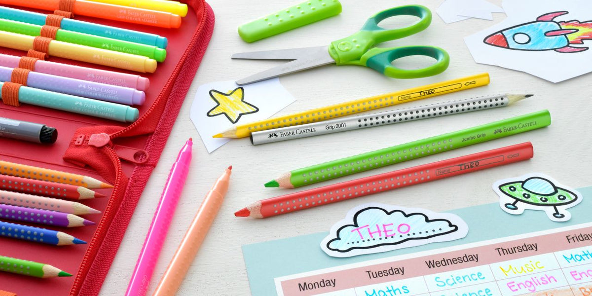 FORBICE SCUOLA FABER CASTELL VERDE