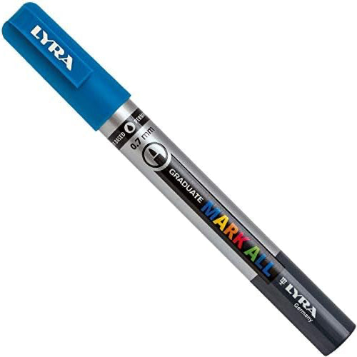 PENN/ACRILICO P.FINE MM.0,7 MARK ALL AZZURRO Immagine principale del prodotto