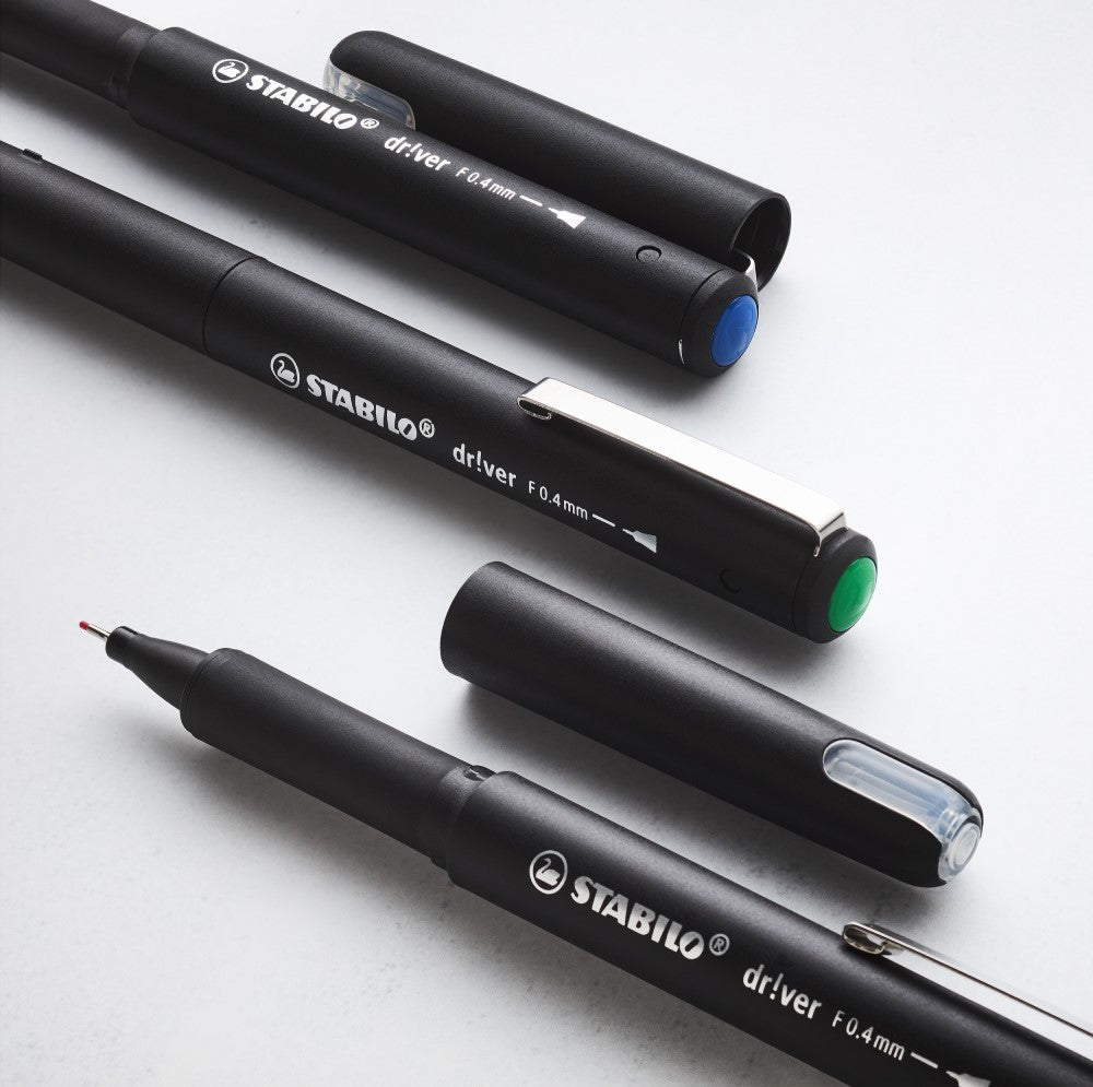 FINELINER STABILO DR!VER F VERDE