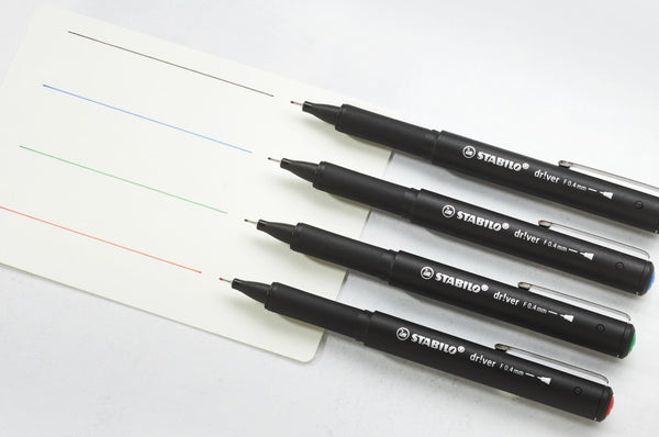 FINELINER STABILO DR!VER F VERDE