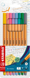 PENNARELLI POINT 88 ASTU8 COLORI PASTEL