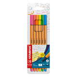PENNARELLI POINT 88 ASTU6 COLORI NEON