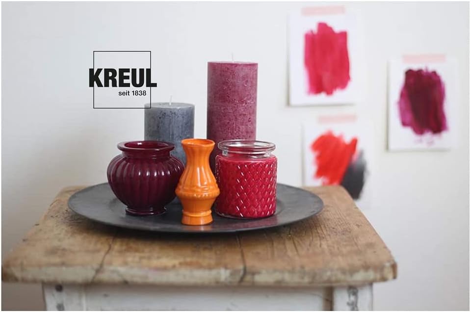 KREUL - VERNICE ACRILICA LUCIDA 20 ML -  SET 6 CLA