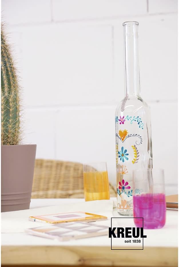 KREUL - GLASS & PORCELAIN 20 ML - SET 6  ASSORTITI