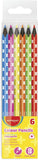 MATITE NEON FLUO 6 ASSORTITE - IN SCATOLETTA