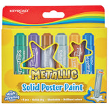 TEMPERA SOLIDA SET 6 STICK COLORI METAL ASSORTITI