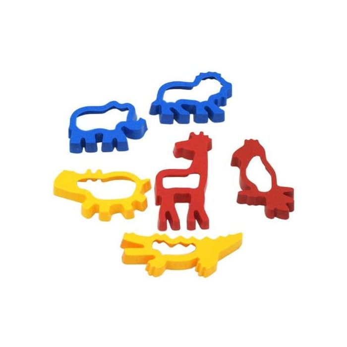 FORMINE PER MODELLARE MAXI ANIMALI JUNGLA PZ. 6