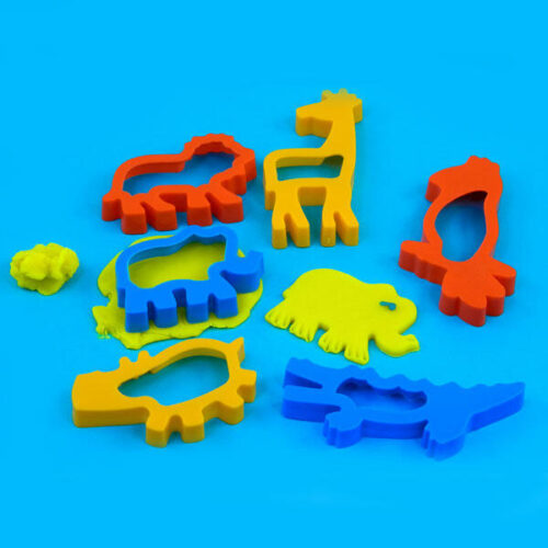 FORMINE PER MODELLARE MAXI ANIMALI JUNGLA PZ. 6