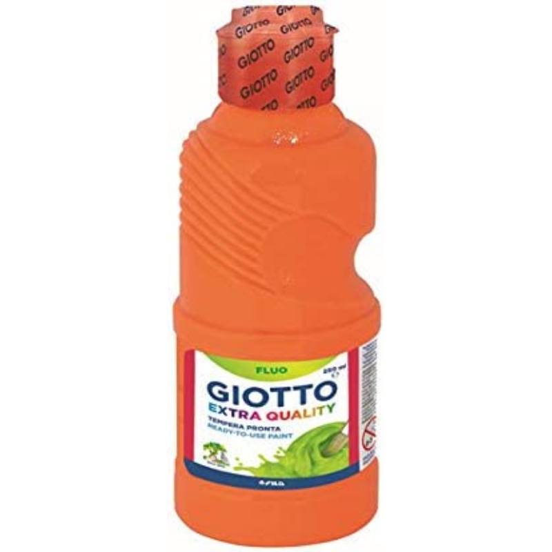 TEMPERA FLUO GIOTTO ML. 250 ARANCIO