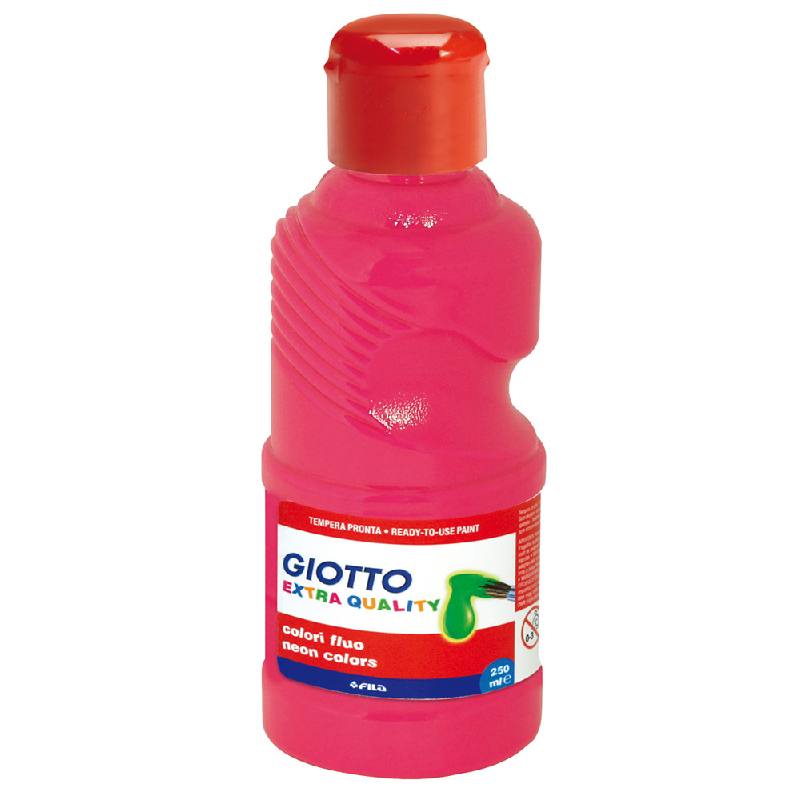 TEMPERA FLUO GIOTTO ML. 250 ROSA Immagine principale del prodotto