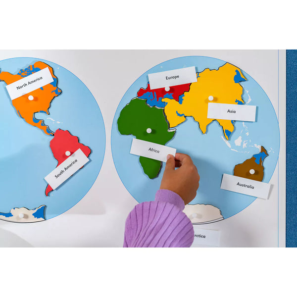 PLANISFERO,CARTINA CONTINENTI,INGLESE(PER GM221B000)