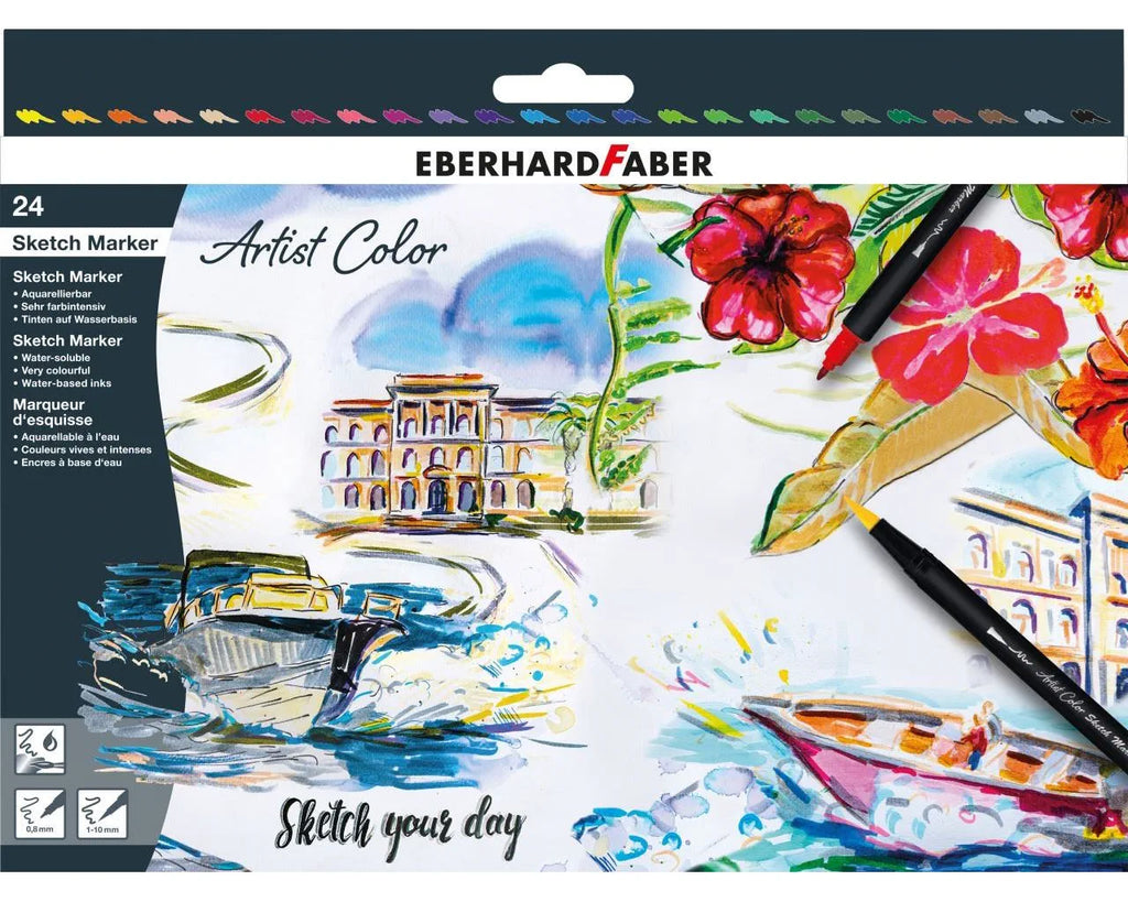 PENNARELLI EBERHARDFABER BRUSH DUO / 24