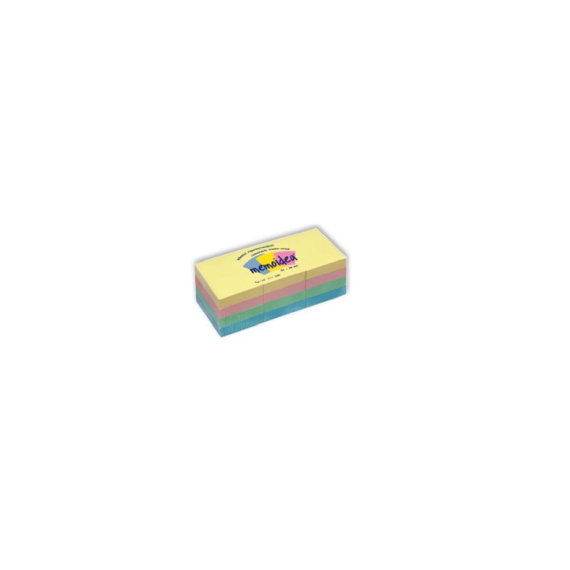 BLOCCHETTO ADESIVO FG.250 MM. 51X51 4 COL. ASS. Immagine principale del prodotto