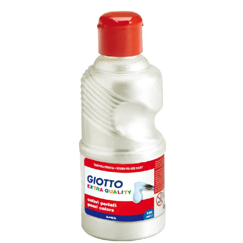 TEMPERA PERLATA GIOTTO ML. 250   BIANCO