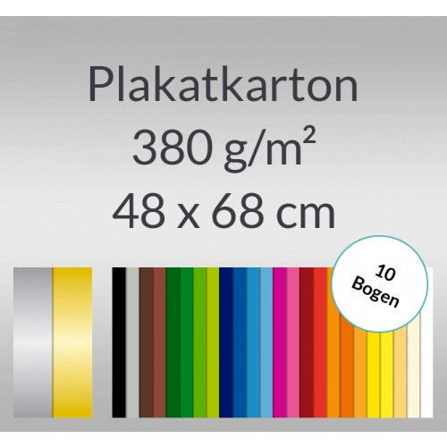 CARTONE SPESSO 48X68 GR. 380 ROSSO