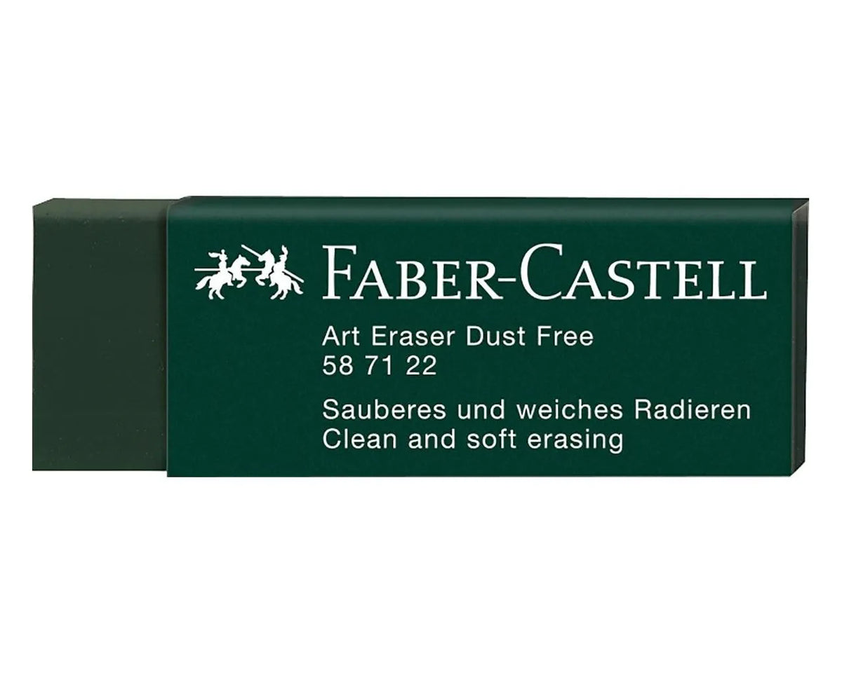 GOMMA DUST-FREE VERDE PER BELLE ARTI FABER-CASTELL